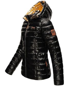Navahoo Aurelianaa kurtka zimowa z kapturem, czarna