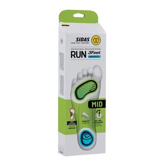 Sidas Run Support Insoles 3Feet Protect Mid