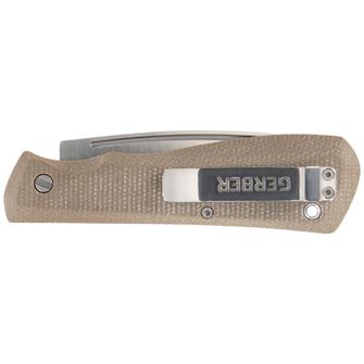 Nóż Gerber Mansfield micarta naturalny