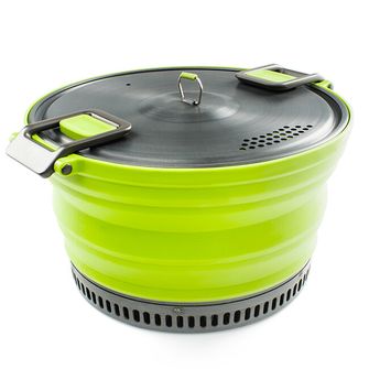 Składana doniczka GSI Outdoors Escape HS Pot 3 l, zielona