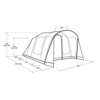 Namiot Outwell Sunhill 5 Air dla 5 osób