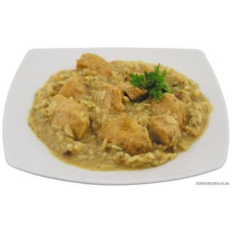 MFH Kurczak curry z ryżem, 400 g