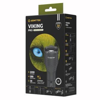 Kieszonkowa latarka LED ArmyTek Viking Pro White 2050 lm 136 g