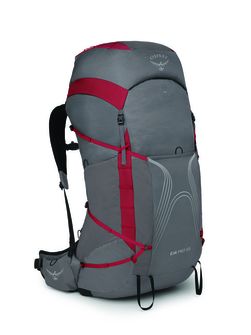 Plecak turystyczny OSPREY EJA PRO 55,  dale grey/poinsettia red