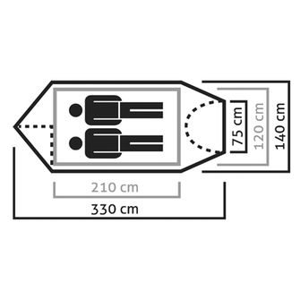 Namiot Salewa Sierra Leone dla 2 osób