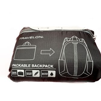 Travelon Daypack Packable 18 L, czarny