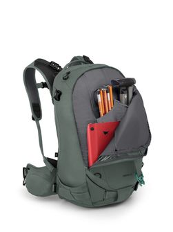 Plecak narciarski OSPREY KRESTA 30,  pine leaf green