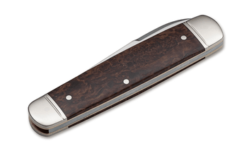 Nóż kieszonkowy Böker Cattle Knife Curly Birch 8,2 cm, drewno brzozy kędzierzawej
