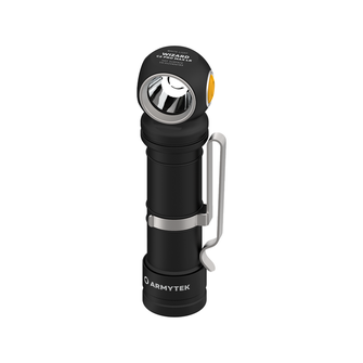 Kieszonkowa latarka LED ArmyTek Wizard C2 Pro Max LR White z klipsem na pasek, z akumulatorem 4150 lm