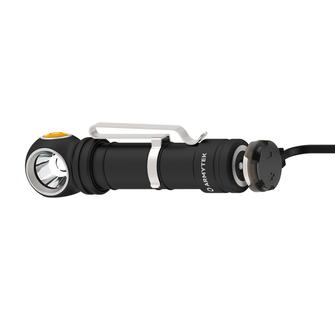 Kieszonkowa latarka LED ArmyTek Wizard C2 Pro Max LR White z klipsem na pasek, z akumulatorem 4150 lm