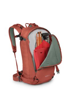 Plecak narciarski OSPREY SOPRIS 20,  emberglow orange