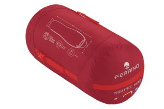 Śpiwór Ferrino Nightec 600 Lite Pro M, czerwony