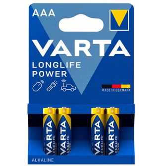 Bateria Varta Longlife Power AAA / Micro 4 sztuki