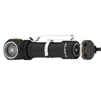 Latarka czołowa LED ArmyTek Wizard C2 Magnet White z uchwytem magnetycznym 1200 lm 4800 h 64 g