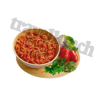 Travellunch 10 szt. Makaron do posiłków Bolognese 250 g każdy