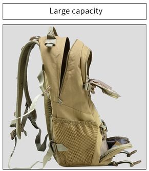 DRAGOWA TACTICAL Plecak taktyczny Bravo 27 L, khaki