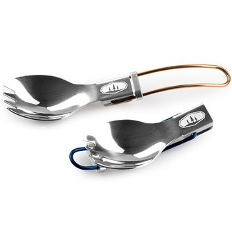 GSI Outdoors Glacier Folding Spork, pomarańczowy