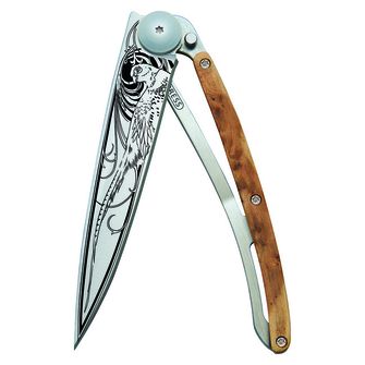 Deejo nóż składany Nature juniper wood Pheasant
