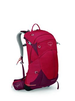 Plecak turystyczny OSPREY STRATOS 24,  poinsettia red