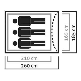 Namiot Salewa Litetrek Pro dla 3 osób