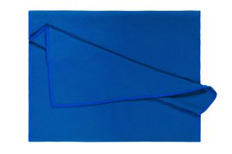 BasicNature Ręcznik sportowy CoolSport Towel 30 x 100 cm niebieski