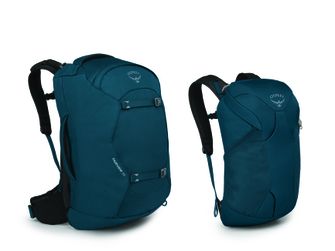 Torba OSPREY FAIRVIEW 55,  night jungle blue