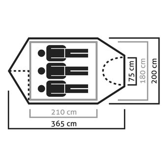 Namiot Salewa Sierra Leone dla 3 osób