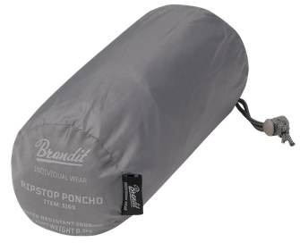 Ponczo Brandit Ripstop, antracytowe