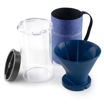 GSI Outdoors Dripper do kawy z kubkiem JavaDrip 887 ml, niebieski