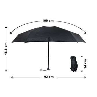 Parasol Origin Outdoors Piko czarny