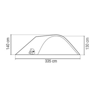 Coleman Namiot Kobuk BlackOut plus dla 4 osób