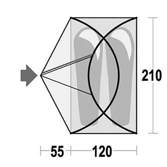 Namiot Ferrino Maverick dla 2 osób