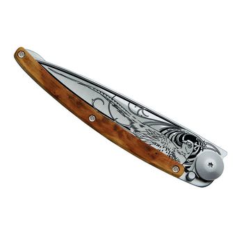 Deejo nóż składany Nature juniper wood Pheasant
