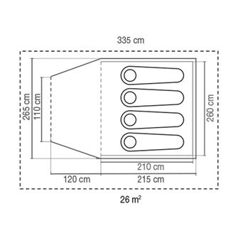 Coleman Namiot Darwin Plus dla 4 osób