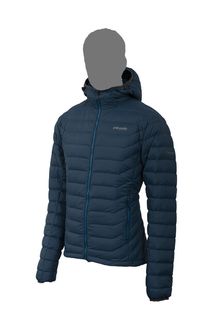 Kurtka Pinguin Hill Hoody, niebieska