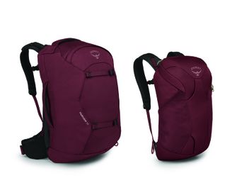 Torba OSPREY FAIRVIEW 55,  zircon red