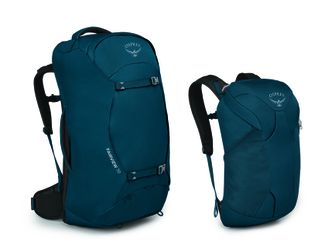 Torba OSPREY FAIRVIEW 70,  night jungle blue