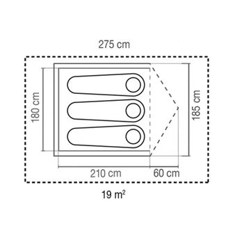 Namiot Coleman Darwin dla 3 osób