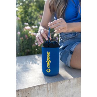 Nosidełko na butelkę Nalgene Cool Stuff w kolorze niebieskim królewskim