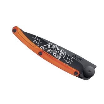 Deejo nóż składany Street collection black orange Skate