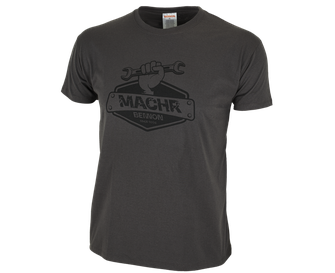 BENNON MACHR TOOL T-shirt szary