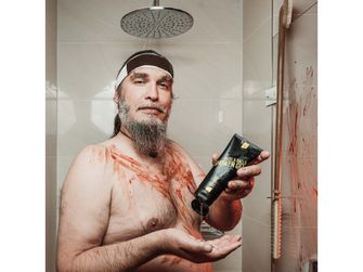 Angry Beards Żel pod prysznic do ciała i kulek Sick Sensei 230 ml