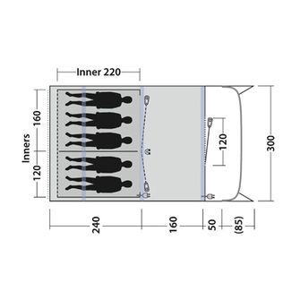 Namiot Outwell Sunhill 5 Air dla 5 osób