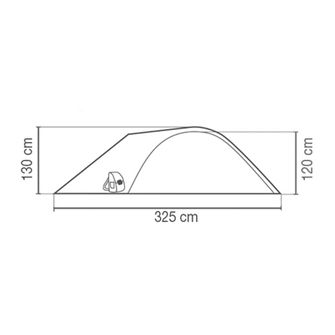 Coleman Namiot Kobuk BlackOut plus dla 3 osób