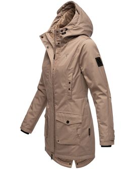 Navahoo BRINJAA Damska przejściowa kurtka softshell, taupe grey