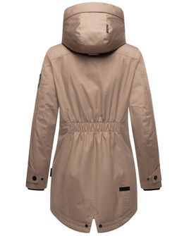 Navahoo BRINJAA Damska przejściowa kurtka softshell, taupe grey