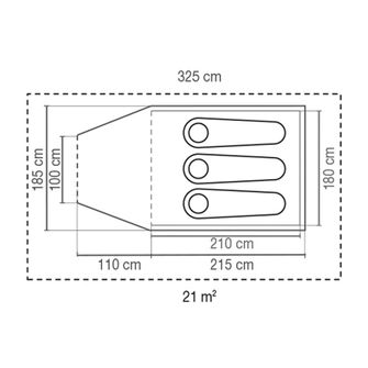 Coleman Namiot Kobuk BlackOut plus dla 3 osób