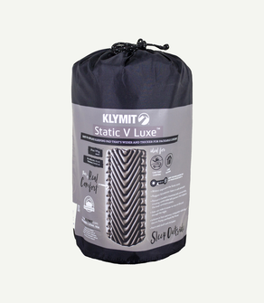 Klymit Static V Luxe XL, kamiennoszary