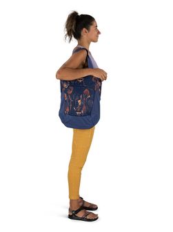 Plecak miejski OSPREY DAYLITE TOTE PACK,  wild blossom print/alkaline