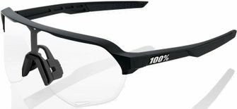 100% Okulary przeciwsłoneczne S2, Soft Tact Black